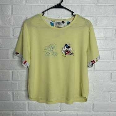 Vintage Mickey & Co Mickey Minnie Mouse Yellow Em… - image 1