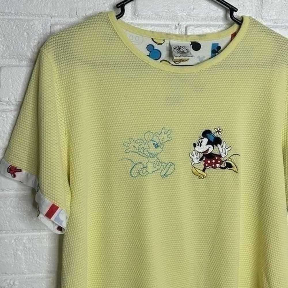 Vintage Mickey & Co Mickey Minnie Mouse Yellow Em… - image 2