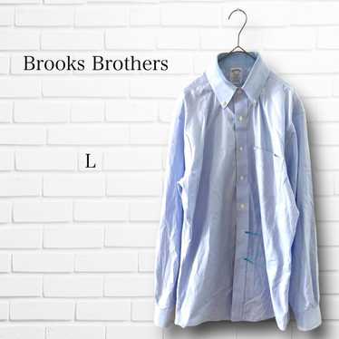 Brooks Brothers L Black Blue Shirt Long Sleeve Of… - image 1