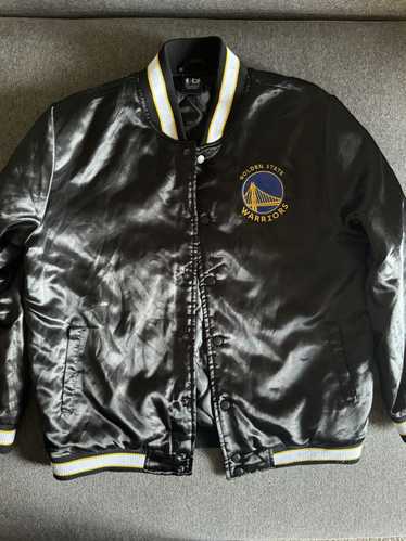 NBA × Vintage Golden State Warriors Bomber Jacket