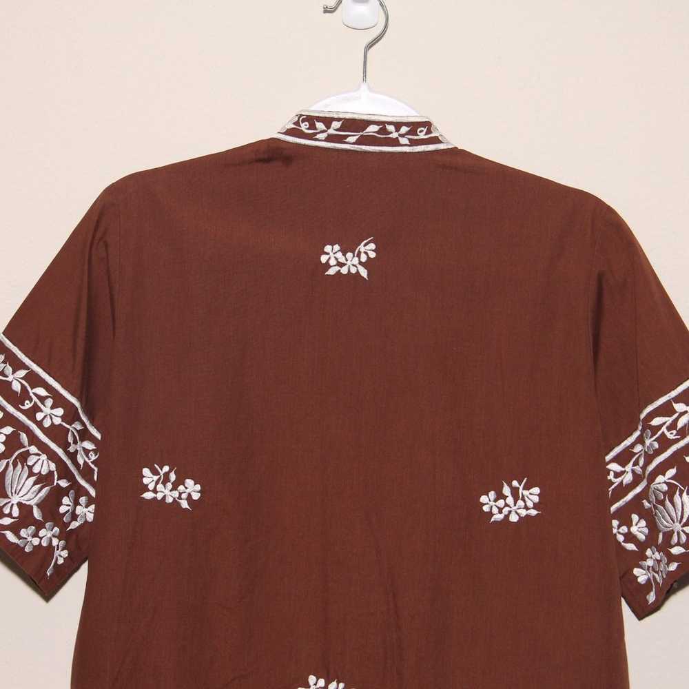 Vintage D'Palms Embroidered Ethnic Style Tunic To… - image 5