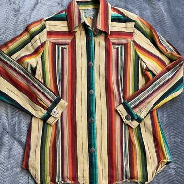 Silverado USA Taylor Serape Western Southwest Stri