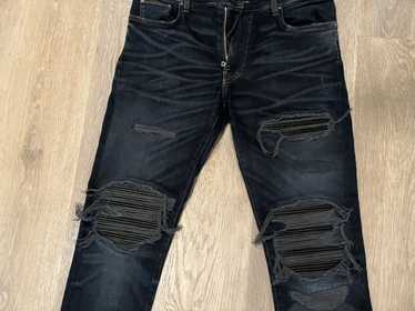 Amiri jeans mx1 leather - Gem