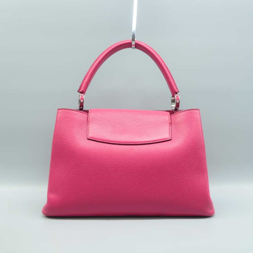 Louis Vuitton Capucines leather satchel - image 4