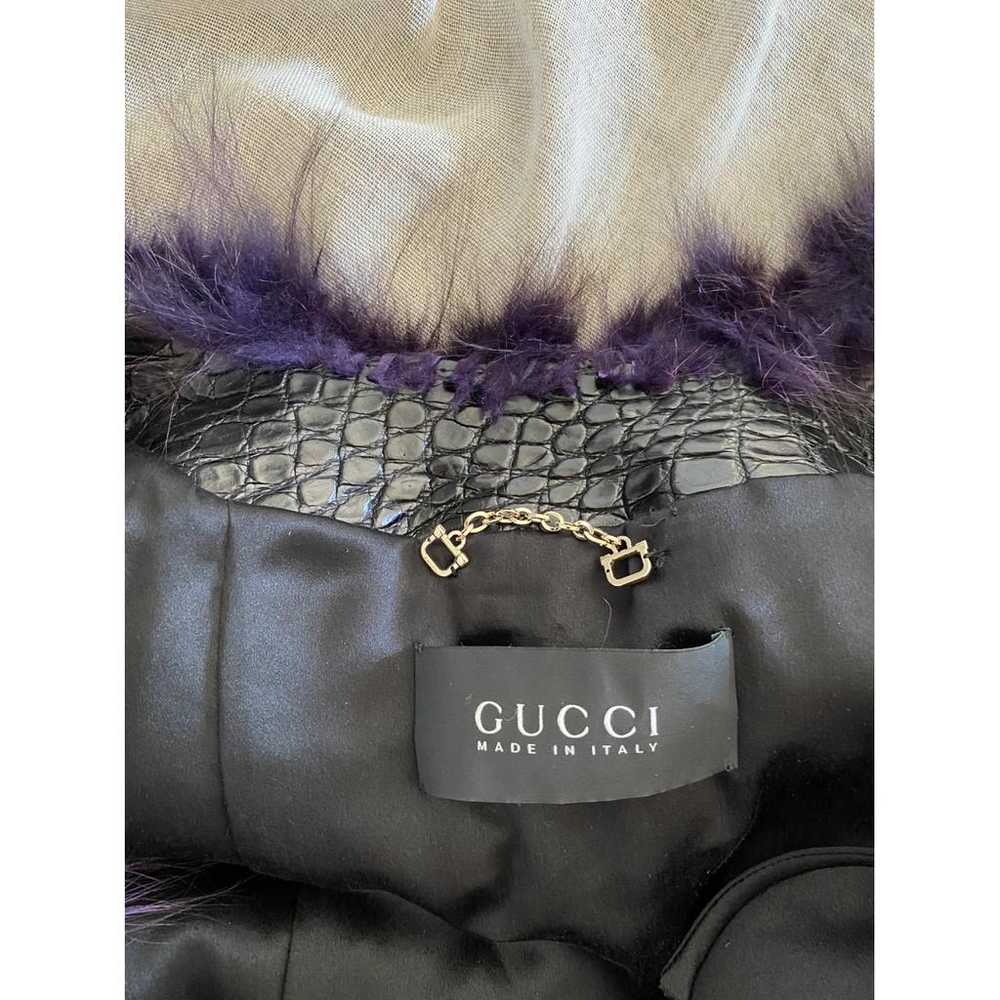 Gucci Crocodile coat - image 9