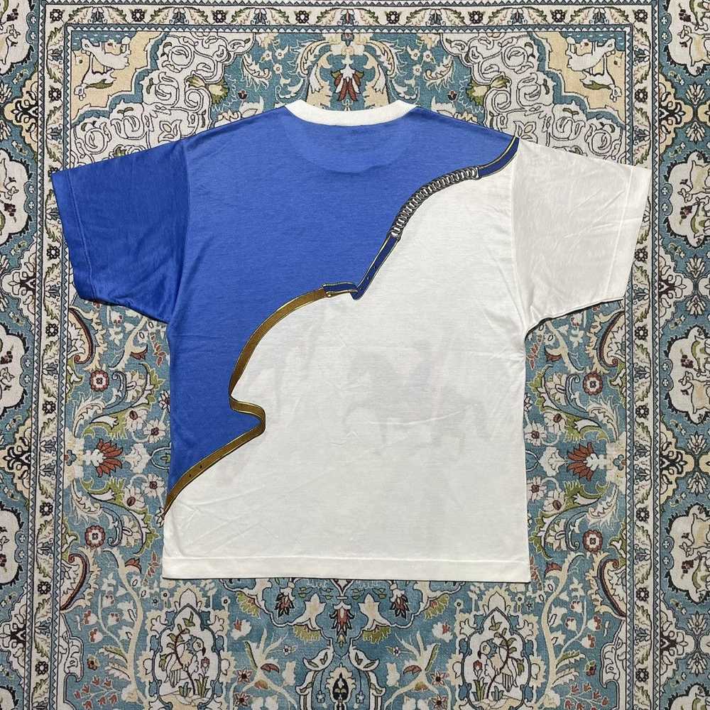 Hermes Rare Hermes Paris Horses Printed T-shirt - image 3