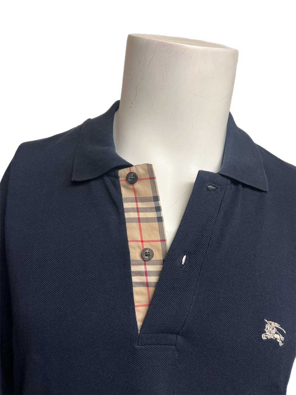 Burberry Burberry London men’s navy classic fit m… - image 3