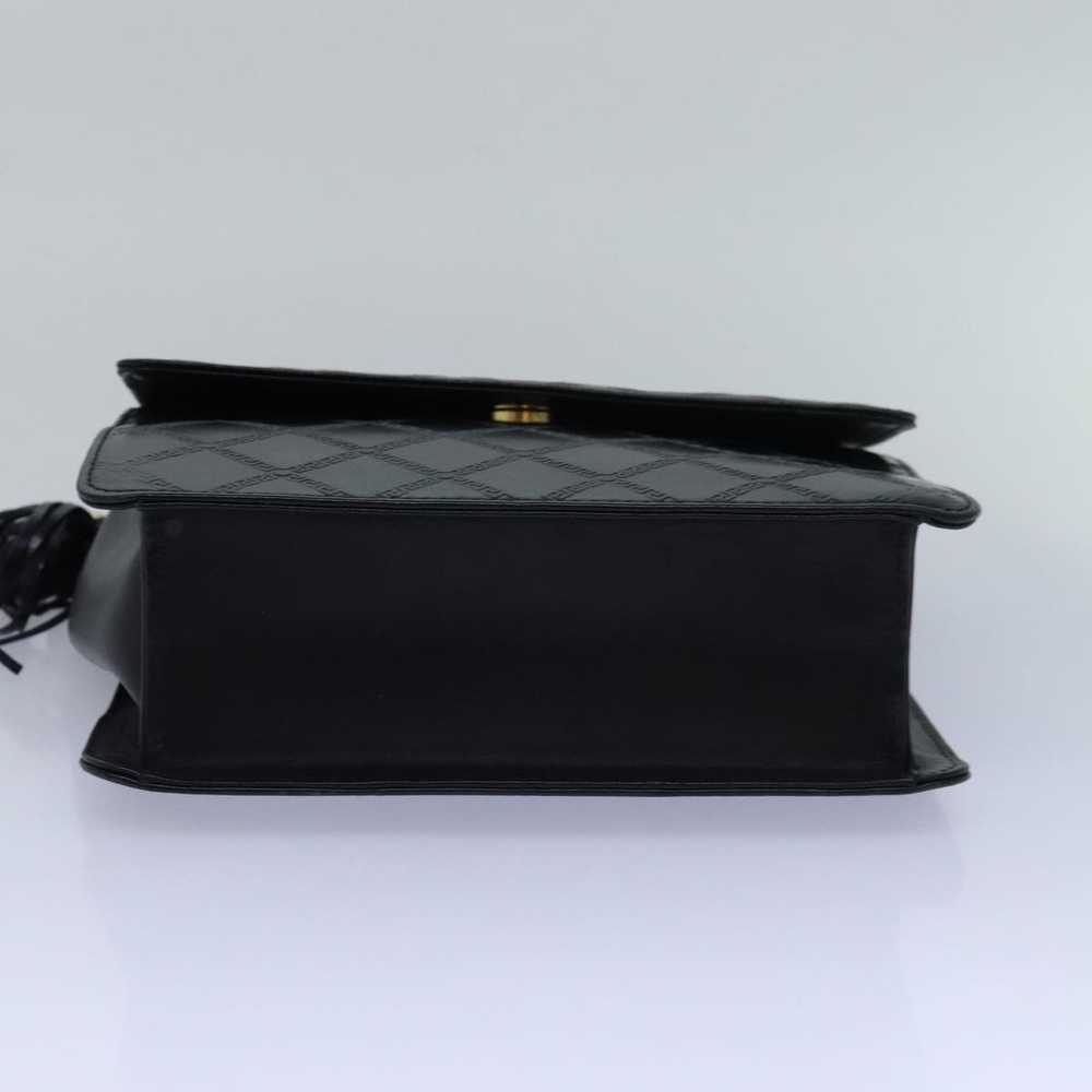 Versace Black Leather Handbag (Pre-Owned) - image 3