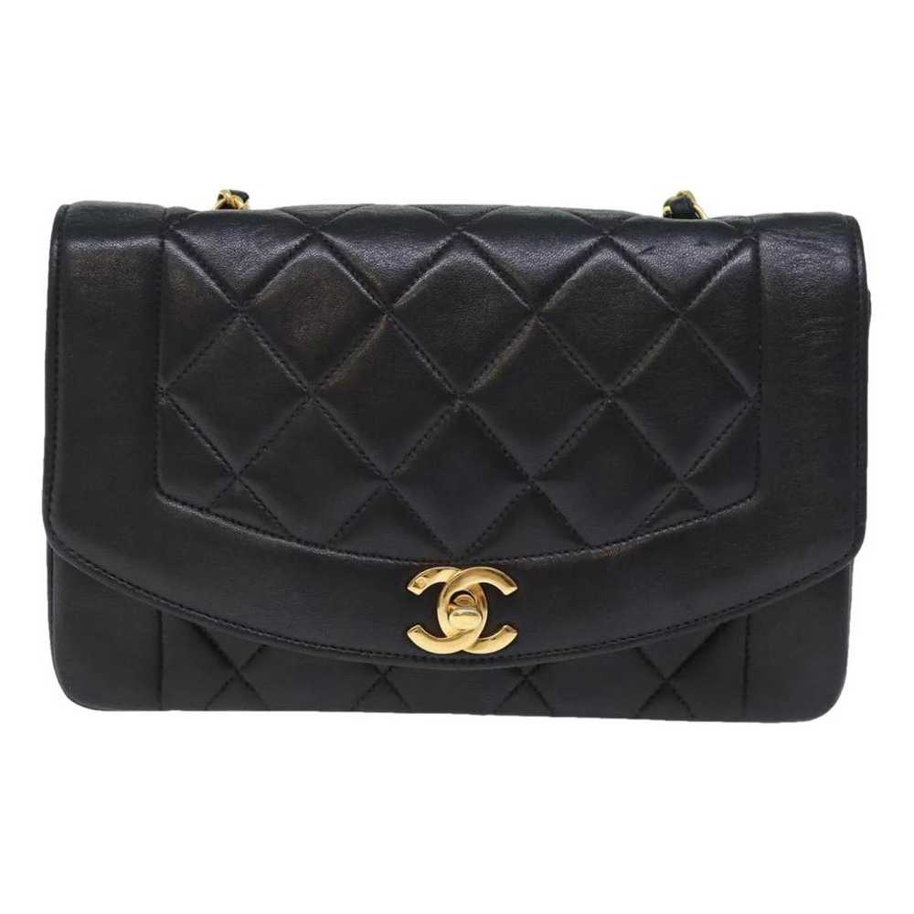 Chanel Diana leather handbag - image 1