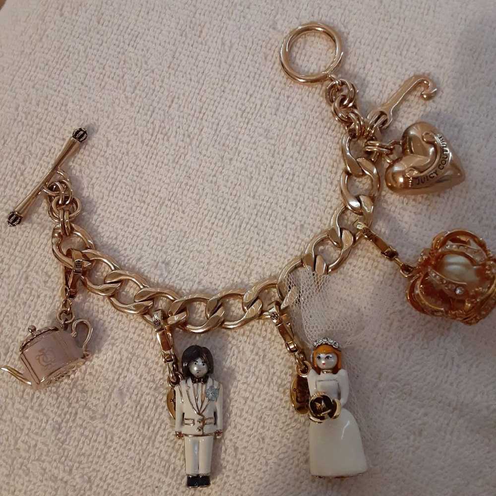 Juicy Couture Wedding Charm Bracelet - image 1