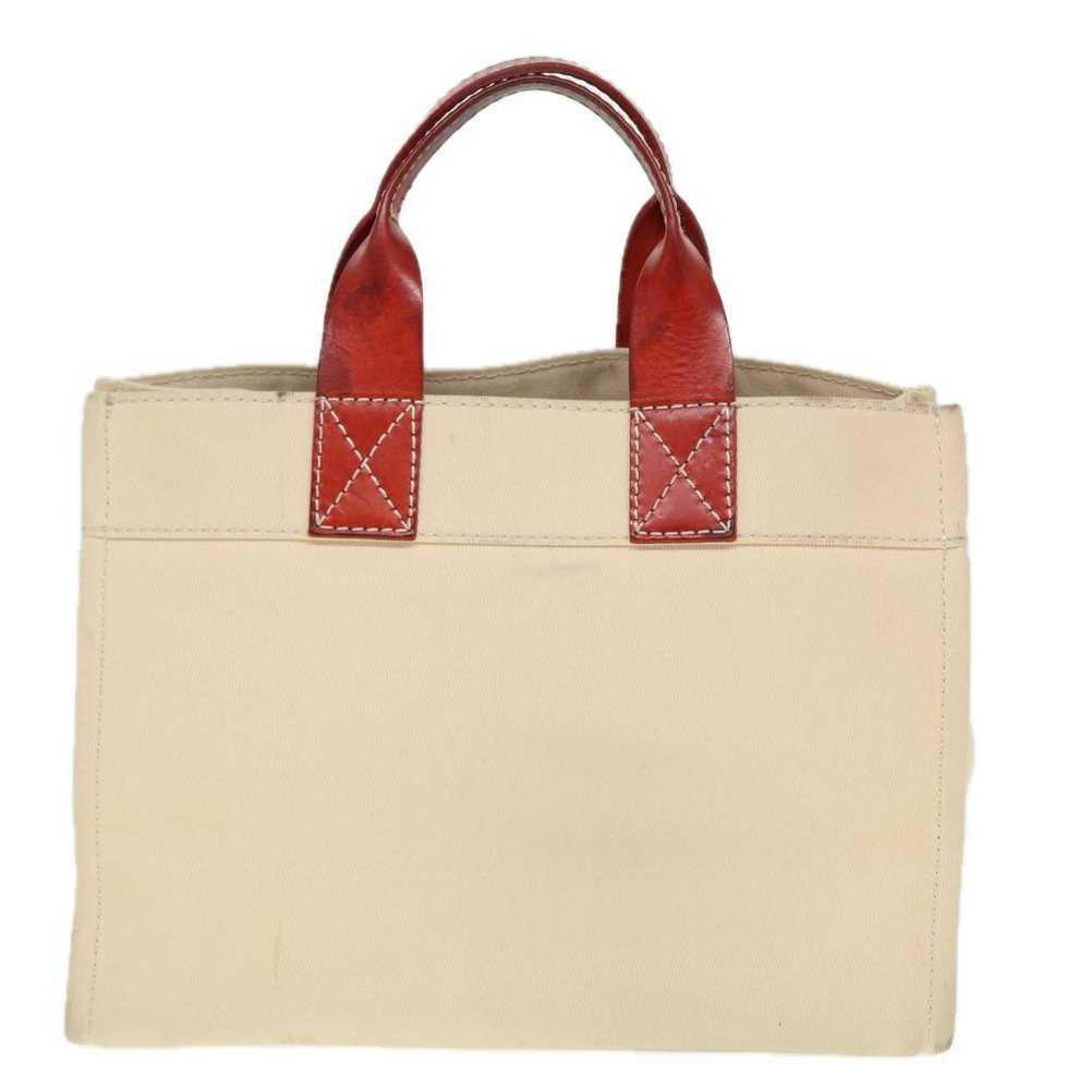 Burberry Beige Canvas Handbag (Pre-Owned) - image 2