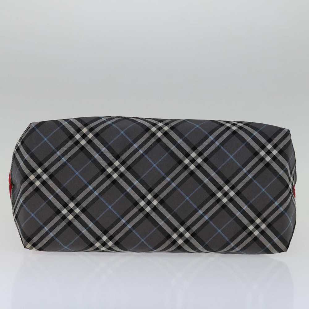 Burberry Nova Check Red Synthetic Handbag (Pre-Ow… - image 3