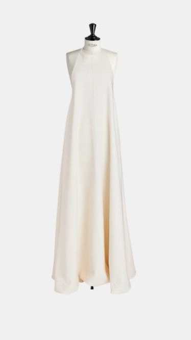 Dior o1w1db10924 Wool Reversible Dress in Ecru - image 1