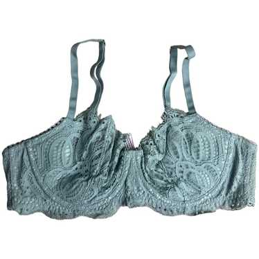 Victoria Secret Teal Lace Underwire Bra Women's S… - image 1