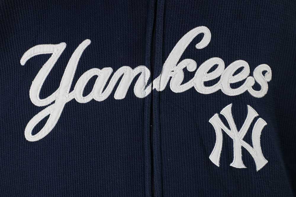 Vintage Vintage Knit Fleece Lined New York Yankee… - image 4