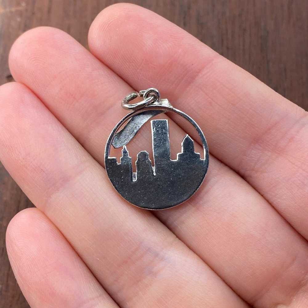 Vintage 925 Sterling Silver "Toronto" Skyline Cut… - image 2