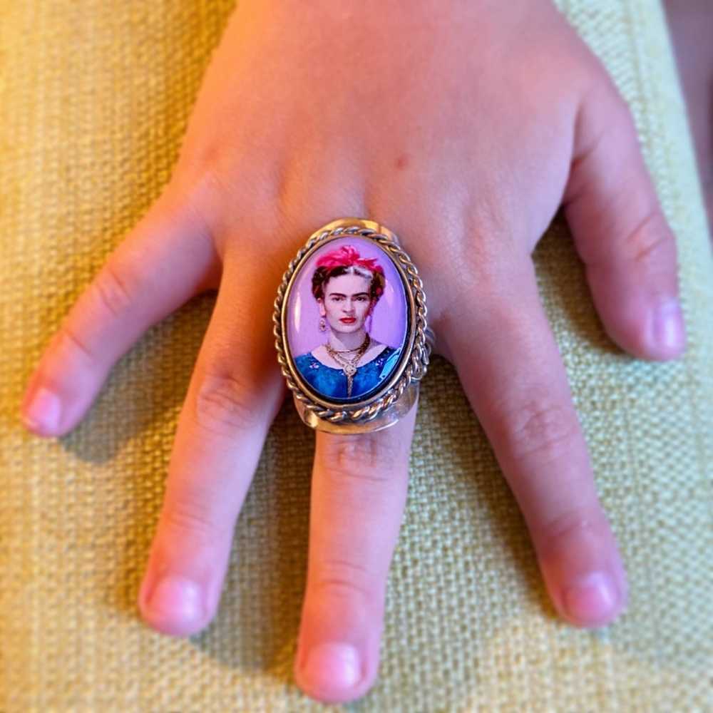 Artisan Frida Kahlo Ring - image 2