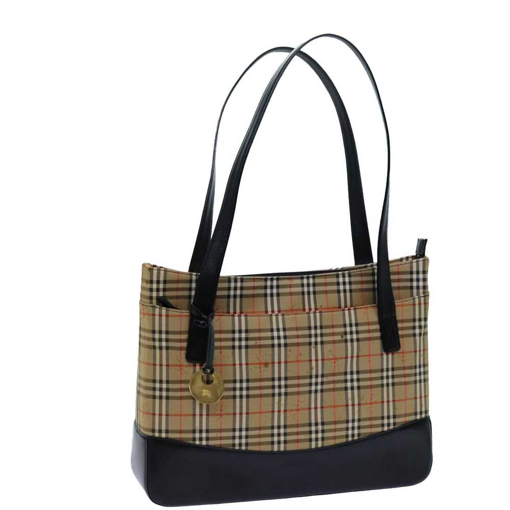 Burberry Nova Check Beige Canvas Tote Bag (Pre-Ow… - image 10