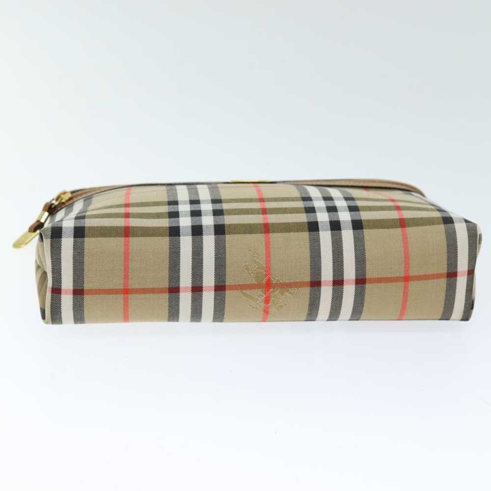 Burberry Nova Check Beige Canvas Clutch Bag (Pre-… - image 3