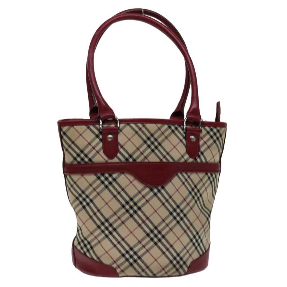 Burberry Nova Check Beige Canvas Shoulder Bag (Pr… - image 8