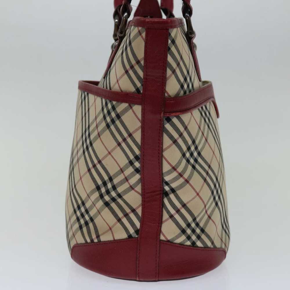 Burberry Nova Check Beige Canvas Shoulder Bag (Pr… - image 9