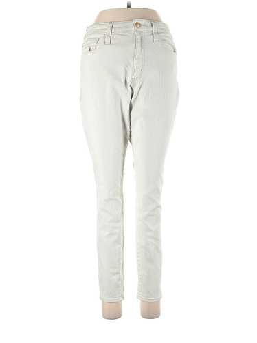 Universal Thread Women Ivory Jeans 10