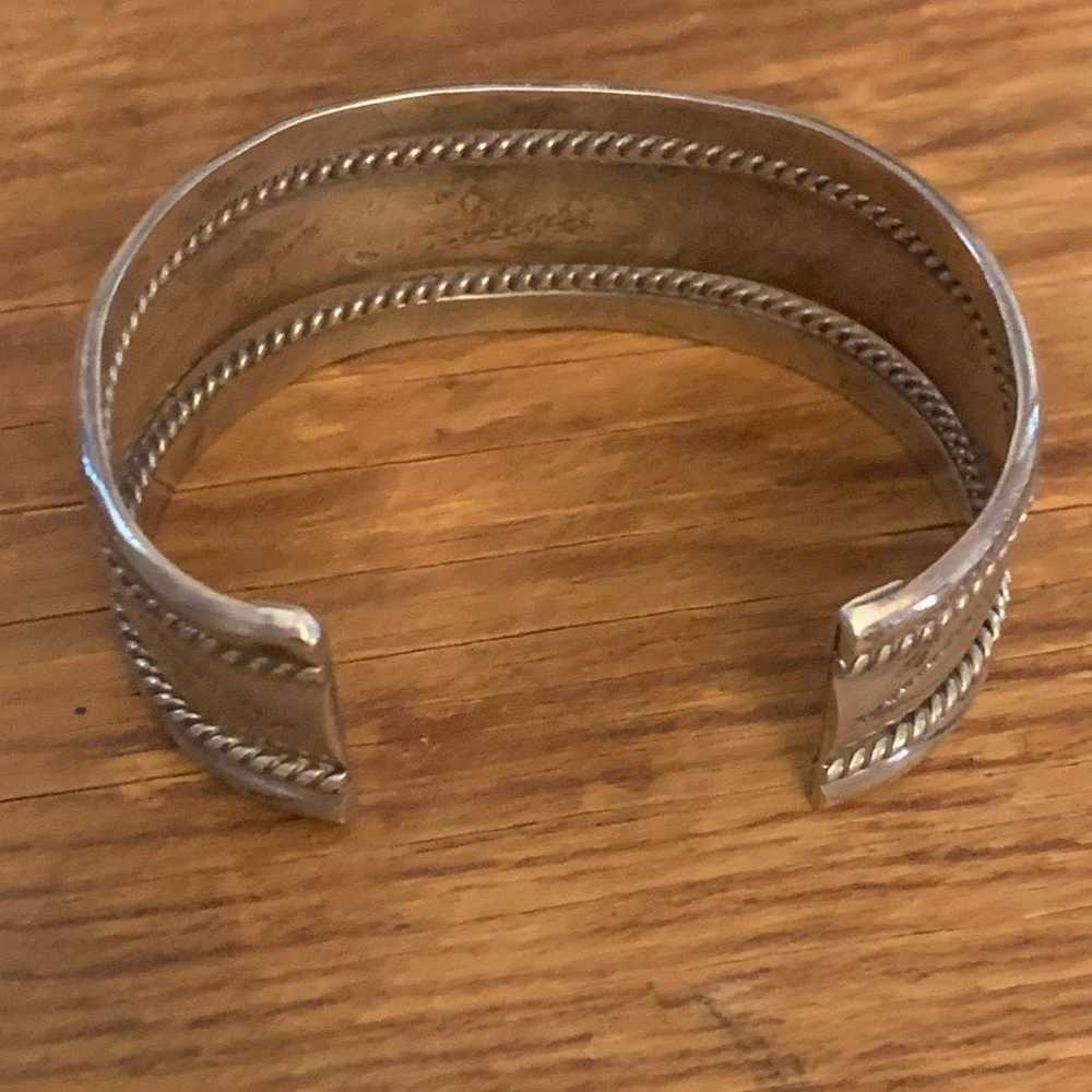 Sterling Silver Cuff - image 2