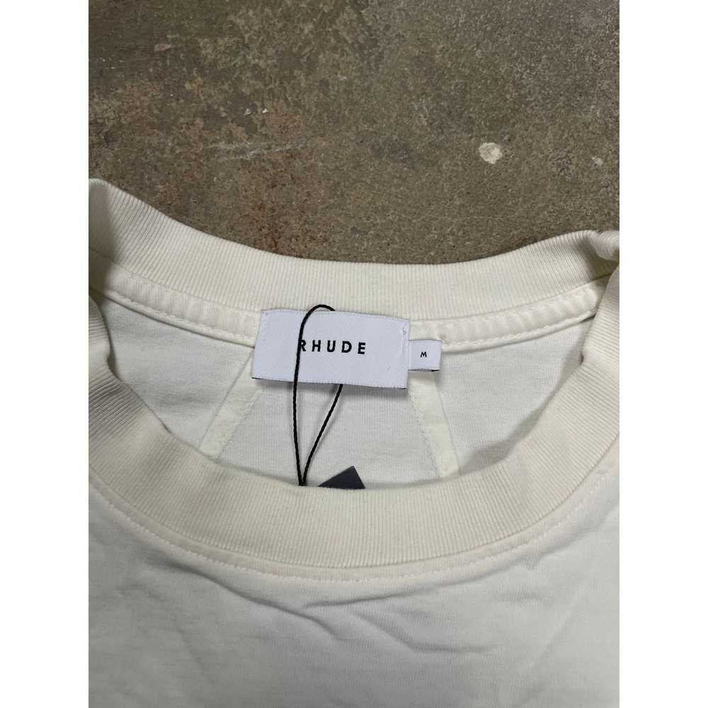 Rhude Rhude Tee Cream Brown Eagle Used Medium - image 2