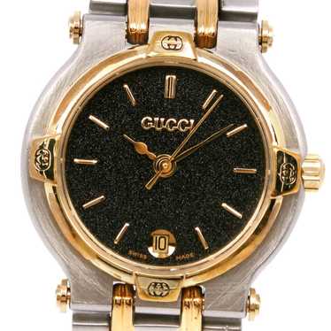 Gucci Gucci Watch 9000L Stainless Steel x Gold Pl… - image 1