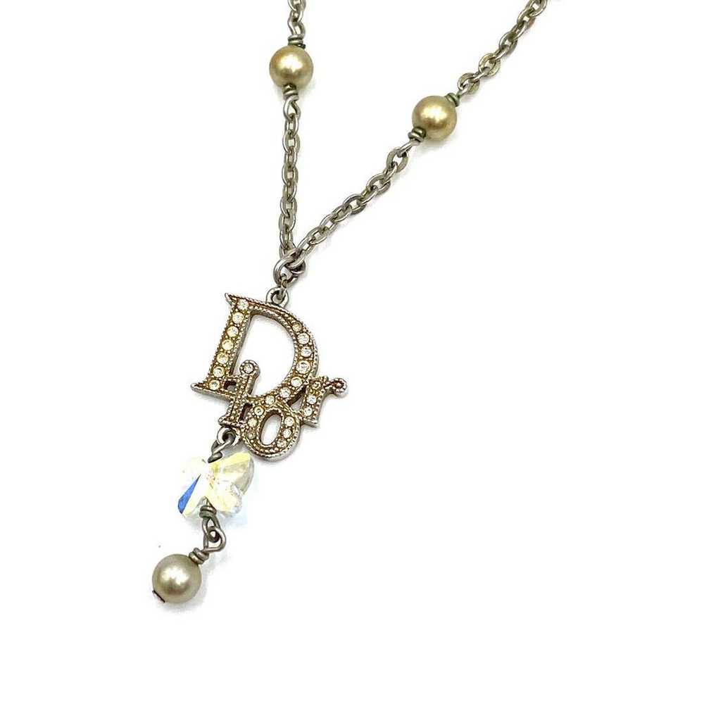 Christian Dior Dior necklace choker silver - image 2