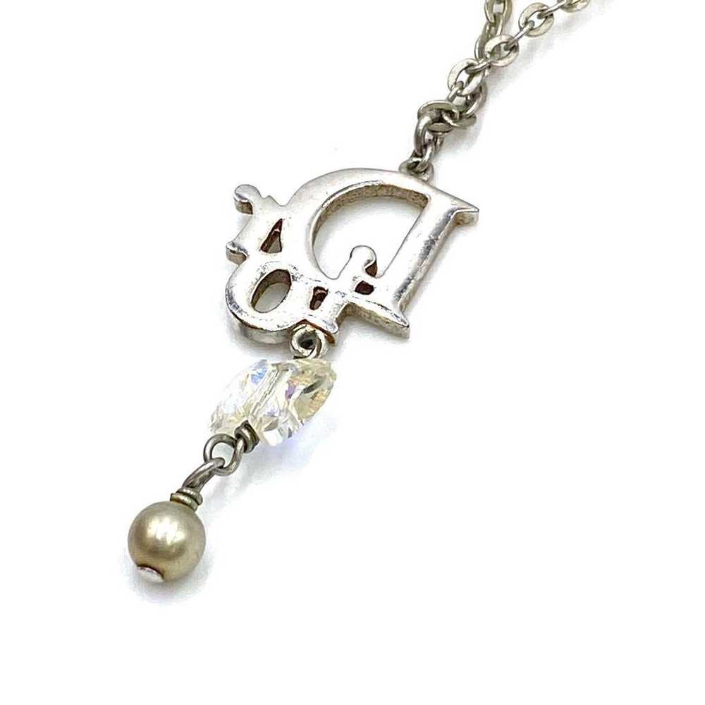 Christian Dior Dior necklace choker silver - image 4