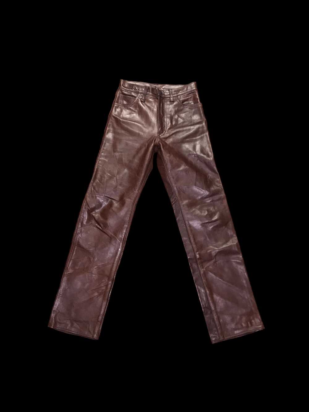 Aero Leather Aero Leather Horsehide Leather Pants - image 1