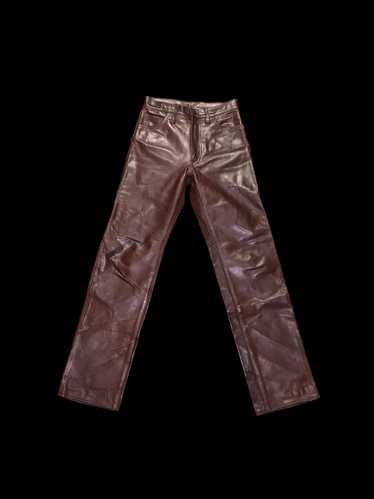 Aero Leather Aero Leather Horsehide Leather Pants - image 1