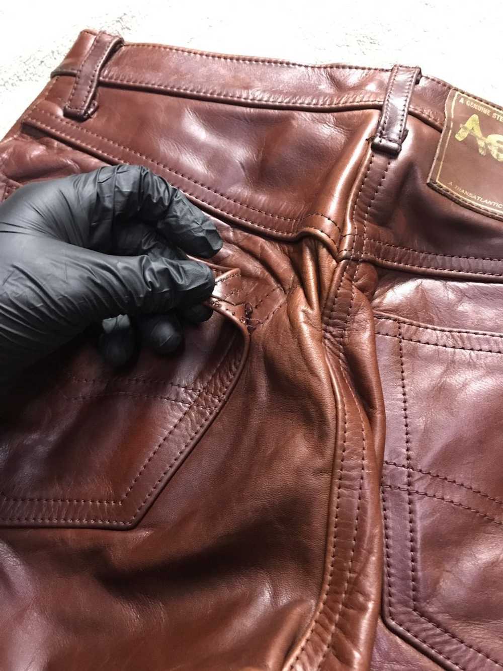 Aero Leather Aero Leather Horsehide Leather Pants - image 8