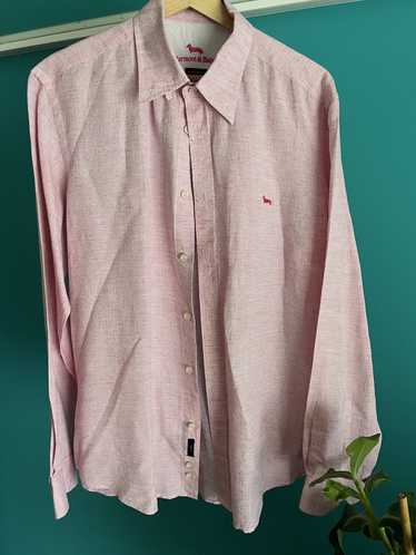 Harmont & Blaine Linen shirt, man, Harmont & Blain