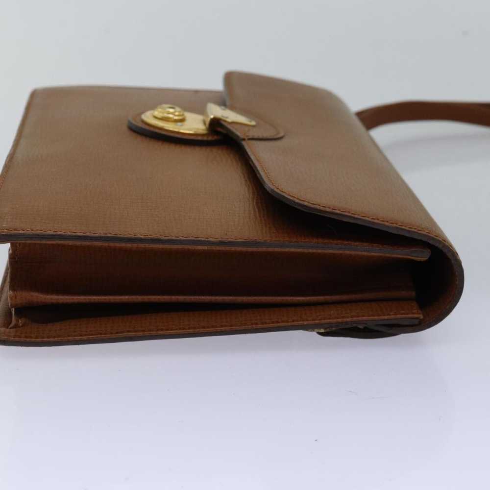 Burberry Brown Leather Clutch Bag (Pre-Owned) - image 7