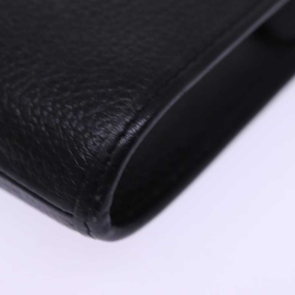 Burberry Wallet Black Leather Clutch Bag (Pre-Own… - image 12