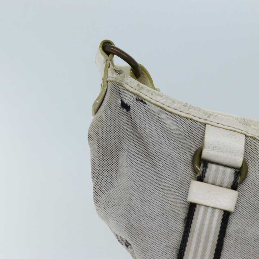 Burberry Blue Label Grey Canvas Shoulder Bag (Pre… - image 11