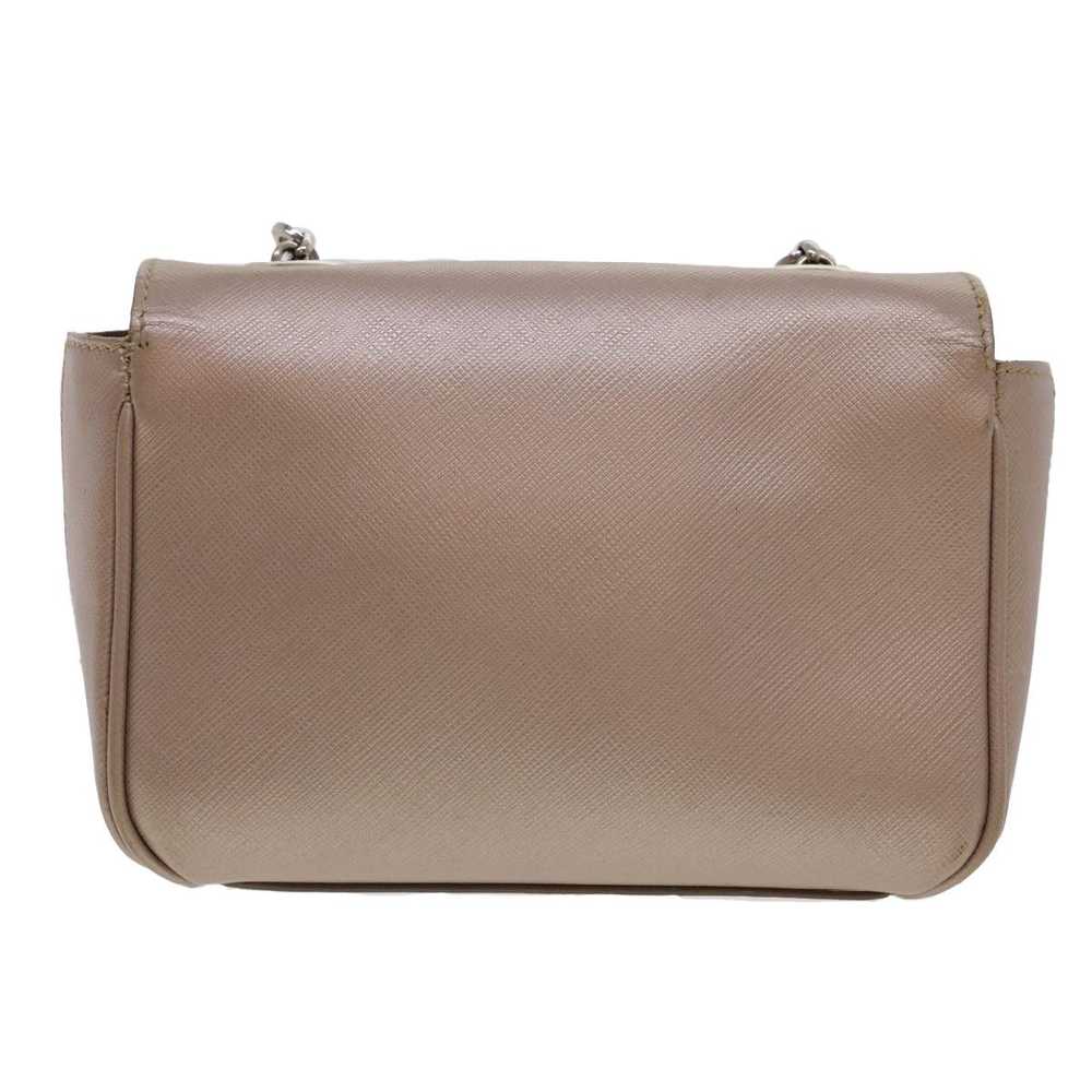 Salvatore Ferragamo Beige Leather Shoulder Bag (P… - image 2