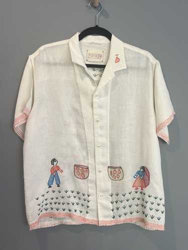 Harago Harago Hand Embroidered Shirt