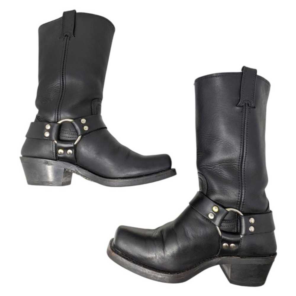 Frye Leather biker boots - image 7