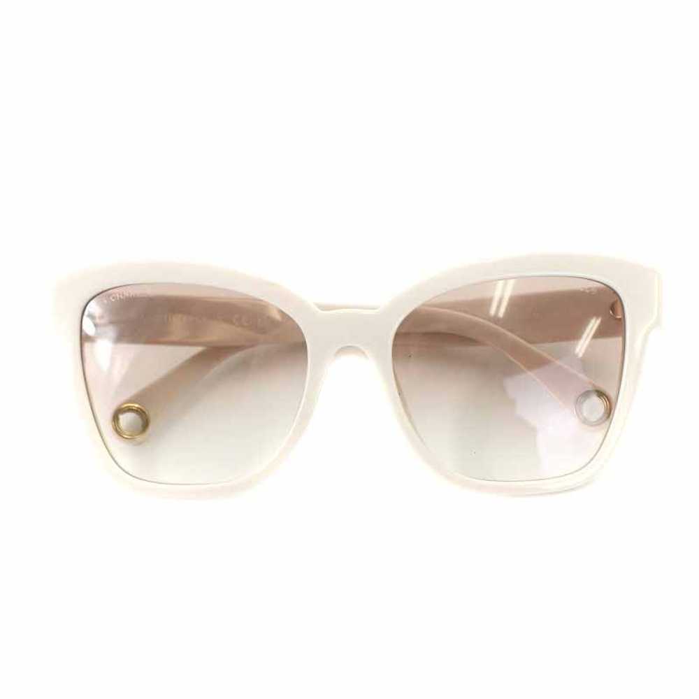 CHANEL Sunglasses Glasses Gradient with Chain Coc… - image 2