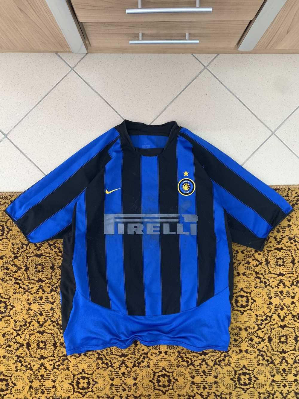 Nike × Soccer Jersey × Vintage Inter Milan 2003 2… - image 1