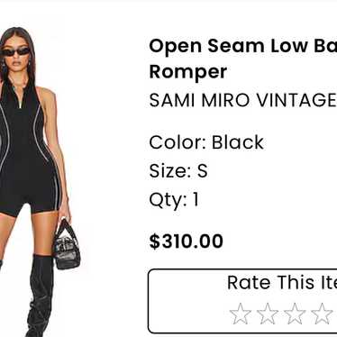 Sami miro vintage romper small - image 1