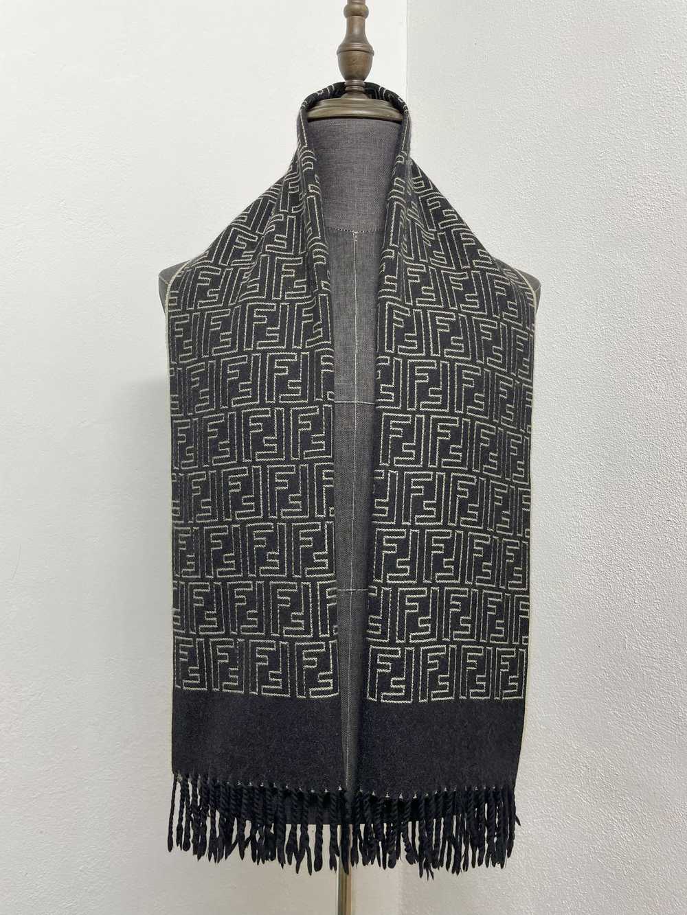 Fendi × Vintage Fendi Scarf / Muffler - 6166 - image 2