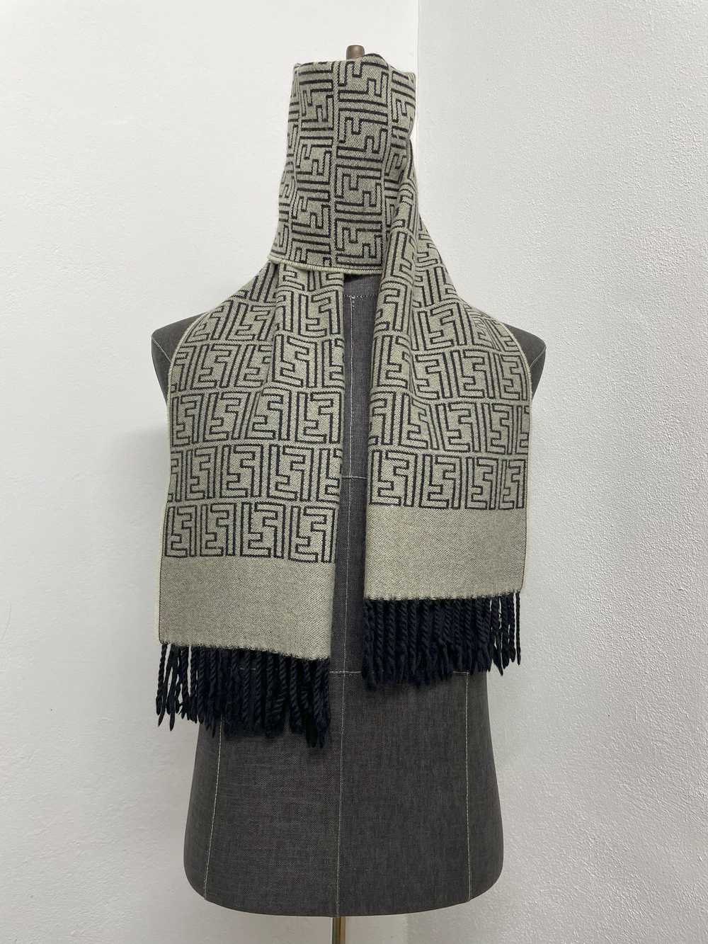 Fendi × Vintage Fendi Scarf / Muffler - 6166 - image 3