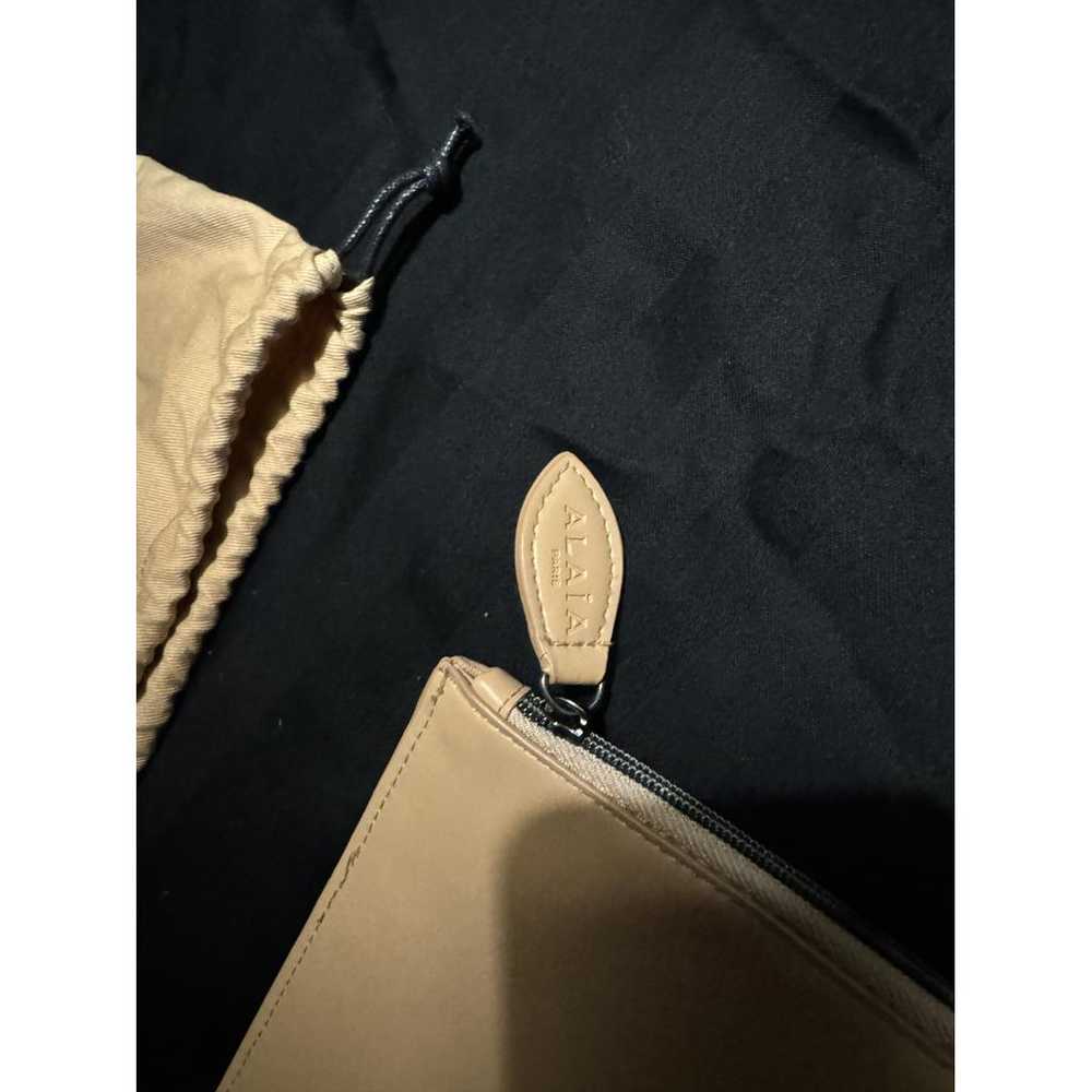 Alaïa Leather clutch bag - image 3