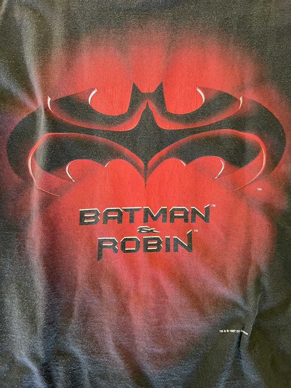 Batman × Streetwear × Vintage 1997 Batman & Robin… - image 3