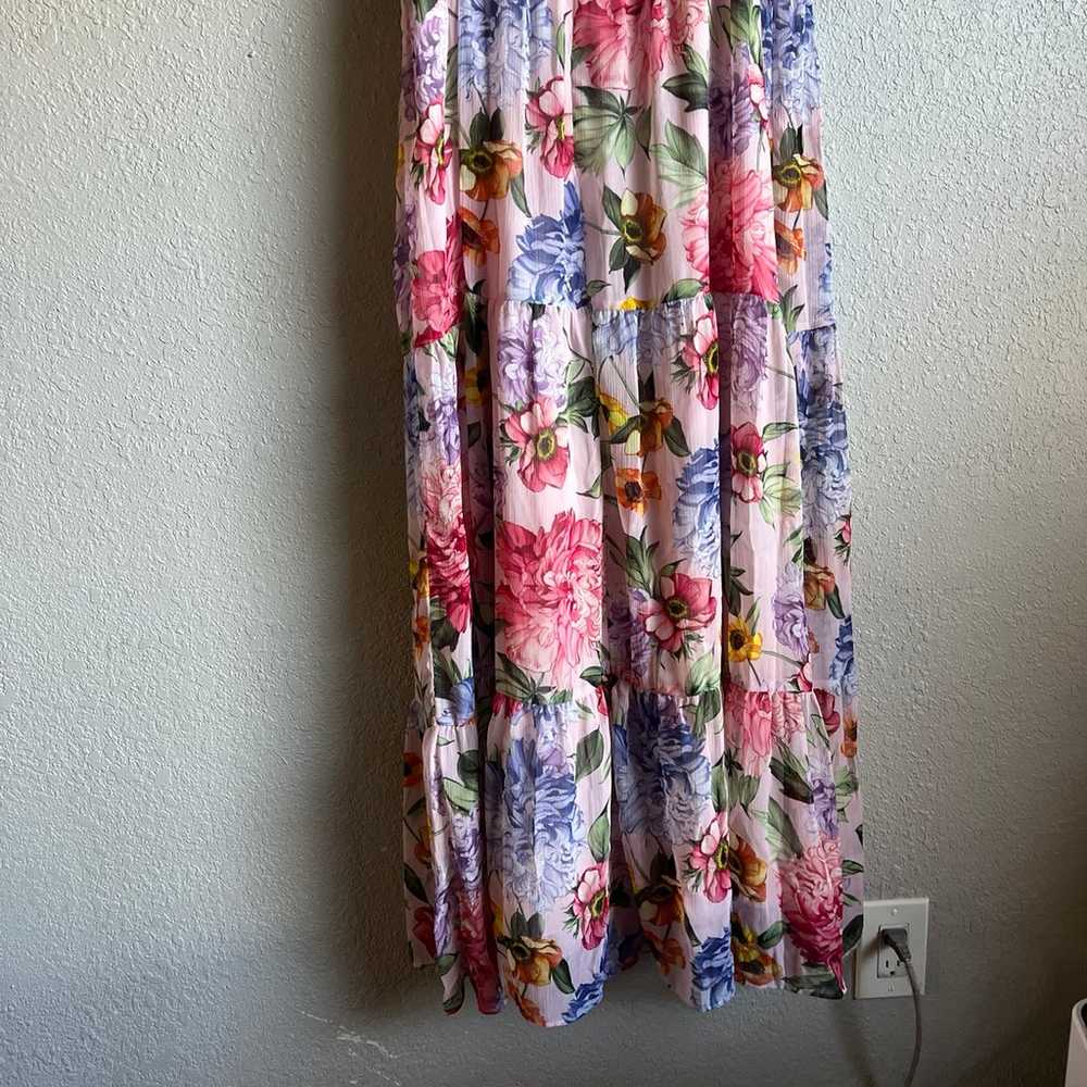 Express floral long maxi Dress size XL - image 6