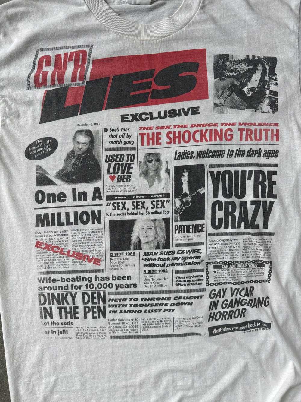 Guns N Roses × Vintage Guns N Roses “LIES” Album … - image 4